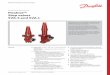 Technical brochure FlexlineTM Stop valves SVA-S and SVA-Lgms- Danfoss SVA-L...â€“ Possible to convert SVA-S or SVA-L to any other product in the FlexlineTM SVL family (regulating