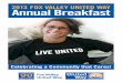 2013 FOX VALLEY UNITED WAY Annual Breakfast · 2013 Fox Valley United Way Annual Breakfast · Pipers Banquets May 16, ... HOTEL ARISTA In Appreciation And ... Jewel-Osco Johnson &