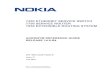7450 ETHERNET SERVICE SWITCH 7750 SERVICE ... - Nokia · PDF fileNokia — Proprietary and confidential. Use pursuant to applicable agreements. 7450 ETHERNET SERVICE SWITCH 7750 SERVICE