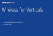 Wireless for Verticals - IEEE CSCNcscn2017.ieee-cscn.org/files/2017/08/Session1-Mikko...Payback period Reconfiguration cycle = Payback period Break even for wireline replacement 1