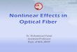 Nonlinear Effects in Optical Fiber - Websmemberfiles.freewebs.com/34/73/75277334/documents/… ·  · 2016-11-08The lowest order nonlinear effects in optical fiber originate from
