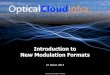 Introduction to New Modulation Formats - Optical Cloud …opticalcloudinfra.com/wp-content/uploads/2017/03/New... ·  · 2017-03-26Optical transmitter Data IN Optical fiber ... –