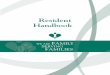 Resident Handbook - Covenant Care Resident Handbook... · Resident Handbook Table of Contents. The ... Examples of Personal Items You Should Bring ... dry cleaning are the responsibility