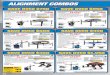 ALIGNMENT COMBOS - AutoZone Times Can Vary On Alignment Equipment 14,000 Lbs. 4 Post Open Front Wheel Alignment Lift SKU OUTSIDE BUY/EPO 18,99999 ROTARO14-EL2
