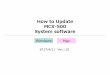 How to Update MCX-500 System software - Sonydi.update.sony.net/DPF/DakyC7c0Ea/MCX-500_V101_Win_Mac...How to Update MCX-500 System software Windows Mac 2017/4/11 Ver.1.01 Please prepare