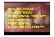 HOW THE PHASE I. CONVENTIONAL PERIODONTAL THERAPY CAN IMPROVE ...semmelweis.hu/parodontologia/files/2013/10/10.PHASE-I-THERAPY... · CONVENTIONAL PERIODONTAL THERAPY CAN IMPROVE PERIODONTAL