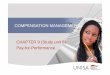 Pay-for-Performance - gimmenotesgimmenotes.co.za/wp-content/uploads/2016/12/HRM3705-chap009.pdf · Do Employees Perform Better on Their Jobs Because of Pay? • Not clear if performance