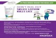 DON’T BUG OUT SKLICE LOTION KILLS LICE · management program. ... helminths and compared with a pregnant, ... Caution should be exercised when SKLICE Lotion is administered to a