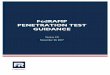 FedRAMP PENETRATION TEST GUIDANCE · PENETRATION TEST GUIDANCE Version 2.0 ... NETWORK INFORMATION GATHERING/DISCOVERY ... Security Assessment Plan Template for more information …