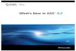 What's New in SAS 9support.sas.com/documentation/cdl/en/whatsnew/62580/PDF/...for SAP SAS Data Quality Server SAS 9.2 Drivers for JDBC SAS Enterprise Guide SAS Enterprise Guide 4.3