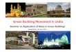 Green Building Movement in India - . IGBC_Green Building Movement in India.pdfGreen Building Movement in India 1 S No 50 ... No. of professionals trained on Green 2 Building concepts