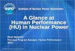 A Glance at Human Performance (HU) in Nuclear Power Roles & Responsibilities of the HU Lead Author Baskette, Brian P (INPO) Created Date 5/27/2016 10:32:56 AM