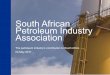 South African Petroleum Industry Association · The petroleum industry’s contribution to South Africa 04 May 2017 South African Petroleum Industry Association