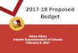 2017-18 Proposed Budget - Syracuse City School District Budget... · Fresh Fruits and Vegetables Program ... Salaries. Include wage increase rates for settled ... 2017-18 Proposed
