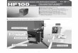 hp100 - Azbil North Americaus.azbil.com/uploadedSpecs/BFTJEHP100-e3RD.pdf · FE-RR21 (Scanning distance 5m) Reflector size 37mm x 56mm Reflector size 47mm x 47mm FE-RR17 (Scanning