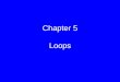 Chapter 5 Loops - ksuweb.kennesaw.eduksuweb.kennesaw.edu/~hhaddad/Spring2018/CS1301/Chapter-05-Slid… · 3 Motivation Suppose that you need to print a string (e.g., "Welcome to Java!")