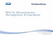 BCS Business Analysis Practice - qafileshare.com · Business Analysis Practice Exam BCS •1-1.5 pages •Describes a business situation Case study •Course manual ... •Attendance