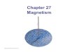Chapter 27 Magnetism - IWS.COLLIN.EDU - Collin College ...iws.collin.edu/mbrooks/documents/2426_lectures/Lecture Ch27.pdf · • Mass Spectrometer Units of Chapter 27. ... Conceptual