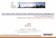 Citi Institutional Clients Group-Business Continuity Management... ·  · 2016-06-14Citi Institutional Clients Group-Business Continuity Management Enterprise Risk Management Establishing