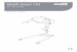 Molift Smart 150 - Etac - Creating possibilities  Smart 150 EN - User manual BM09201 Rev. F 2016-04-01. 1 ... Motor / actuator Emergency stop Legs Electric ... 3 Molift Smart 150
