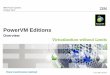 PowerVM Editions - IBM Pre-Sales Advisor · PowerVM Editions 1999 2008 PowerVM builds on IBM’s virtualization leadership A 40-year track record in virtualization innovation continues