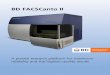 BD FACSCanto II BD FACSCanto II provides the ultimate in flexibility and can be configured with two or three lasers to detect up to eight colors. The BD FACSCanto II features 
