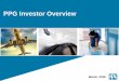 PPG Investor Overviewinvestor.ppg.com/~/media/Files/P/PPG-IR/documents/march-2018-ppg... · Automotive OEM –Compact Process Automotive Refinish –Waterborne Coatings PPG is the