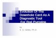 Evolution Of The Downhole Card As A Diagnostic Tool For ... · Evolution Of The Downhole Card As A Diagnostic Tool For Rod Pumping by S. G. Gibbs, Ph.D. ... Downhole Cards Without