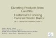 California’s Evolving Universal Waste Rules - EHSCP Products...California’s Evolving . Universal Waste Rules . ... André Algazi, Chief . Consumer Products Section . Department