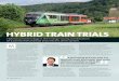 Hybrid train trials - Rolls-Royce · for all elements of the drive system, ... of a conventional diesel plus electric drive system. ... Hybrid train trials 1 5 8 4 7 6 9