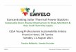 Concentrating Solar Thermal Power Stations Sustainability... · Concentrating Solar Thermal Power Stations ... Presentation Outline 1. EMVELO ... Slide 1 Author: Harald Created Date: