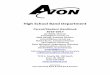 High School Band Department - Avon Marching Black …avonband.com/wp-content/uploads/2016/06/Avon_MBG_Handbook_2016...Please note - your marching band fee must be paid in full prior