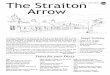 The Straiton May - June 2014 50p Arrow - WordPress.com · May - June 2014 50p It’s been a year since the last Arrow so this is a bumper issue with an extra four pages! Slightly