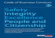 Code of Business Conduct - Ontario Power Generation · OPG Code of Business Conduct, pril 1, 2017 1 Introduction OPG is committed to being an ethical company and we expect all employees