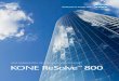 8286 KONE ReSolve 800 lr KONE ReSolve™ 800 is a complete drive and electriﬁcation modernization solution for elevators in high rise buildings. Modernization with KONE ReSolve 800