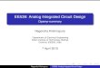 EE539: Analog Integrated Circuit Design - Opamp-summarynagendra/EE539/201001/handouts/o… ·  · 2010-04-20EE539: Analog Integrated Circuit Design Opamp-summary ... Carry out small