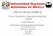 Universidad Nacional Autónoma de México ·  · 2012-03-15Watson y Crick para postular el modelo de la doble hélice. X 2.4. Entenderá la complementariedad de bases y el antiparalelismo