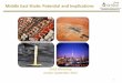 Middle East Shale: Potential and Implications - Manaar Co Jordan Middle... · Middle East Shale: Key points • Most attention to date has focussed on impact of North American shale