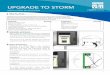 UPGRADE TO STORM - YSI Library/Documents/Guides/FINAL-EcoNet-to... · UPGRADE TO STORM INSTALLATION INSTRUCTIONS Take a picture of the inside of your enclosure for reference, 