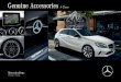 Genuine Accessories - Mercedes- Accessories A-Class At Mercedes-Benz the vision of accident-free driving is paramount. Because where Mercedes-Benz vehicles are concerned, we take the