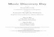 Music Discovery Day - Lancaster Symphony Orchestra the Endless Mountain Music Festival. Entering its eighth season, the festival continues to grow, featuring highly talented artists