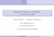 Reverse Engineer’s Cookbook - palkeo — palkeo Engineer’s Cookbook Toorcon Seattle 2008 Aaron Portnoy 1 Cameron Hotchkies 2 ... # push EBP; mov EBP,ESP if (Byte(cursor) == 0x55