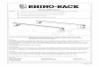 Rhino 2500 Seriesvpm.cdn.rhinorack.com.au/Instructions/Parts/Bars/VA-2500.pdfRhino 2500 Series Important: 1. ... Mitsubishi Galant 4dr Sedan 04-07 1260mm M367 114500 191mm 78mm 1030mm