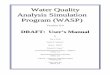 Water Quality Analysis Simulation Program (WASP)sdi.odu.edu/mbin/wasp/win/wasp6_manual.pdfWater Quality Analysis Simulation Program (WASP) Version 6.0 DRAFT: User’s Manual By Tim