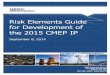 Risk Elements Guide for Development of the 2015 CMEP IP Assurance Initiative...Risk Elements Development Process NERC | 2015 Risk Elements Guide | September 8, 2014 2 4. From the set