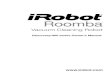 Discovery/400 series Owner’s Manual - iRobot … series Owner’s Manual. Dear iRobot Roomba Owner, ... 3 remaining fine particles, dirt, and hair. The filter traps dust and small