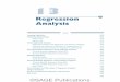 Regression Analysis - SAGE Publications€¦ · Input Variables for Multiple Regression in SPSS 274. Figure 13.15. Statistics Options for Linear Regression in SPSS 274. ... Linear