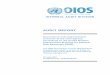 Audit of Governance and organizational structure of the ... · organizational structure of the ISDR secretariat adequately served its mandated ... Chapter . Paragraphs. I. INTRODUCTION