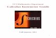 UCI Mathematics Department Calculus Instructor Guide · Calculus Instructor Guide Fall Quarter, 2011 . 2 Table of Contents I. Introduction to 2A/2B Course Coordination II. Course