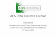 AGS Data Transfer Format - British Geological Survey · AGS Data Transfer Format . ... Mikhail Gorbachev . Ronald Reagan . Berlin . ... oPreset your data – give the Location ID’s,
